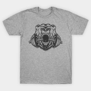 Bear Bulking Gym T-Shirt